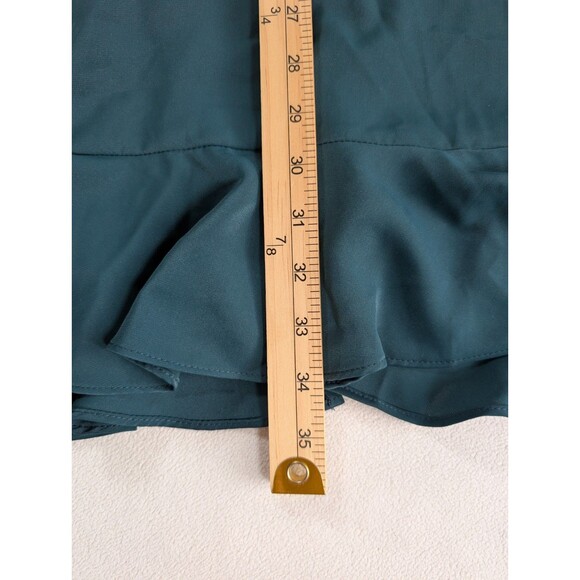 Birdy Grey Kenny Ruffle Sea Glass Robe Ruffle Missing Belt Womens Size XS/S - Picture 7 of 8